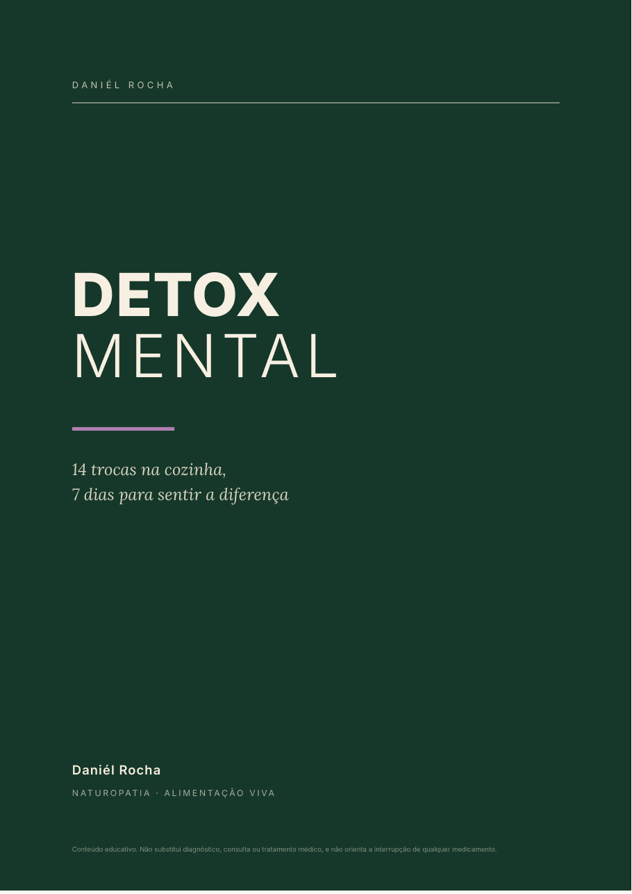Capa do livro Detox Mental